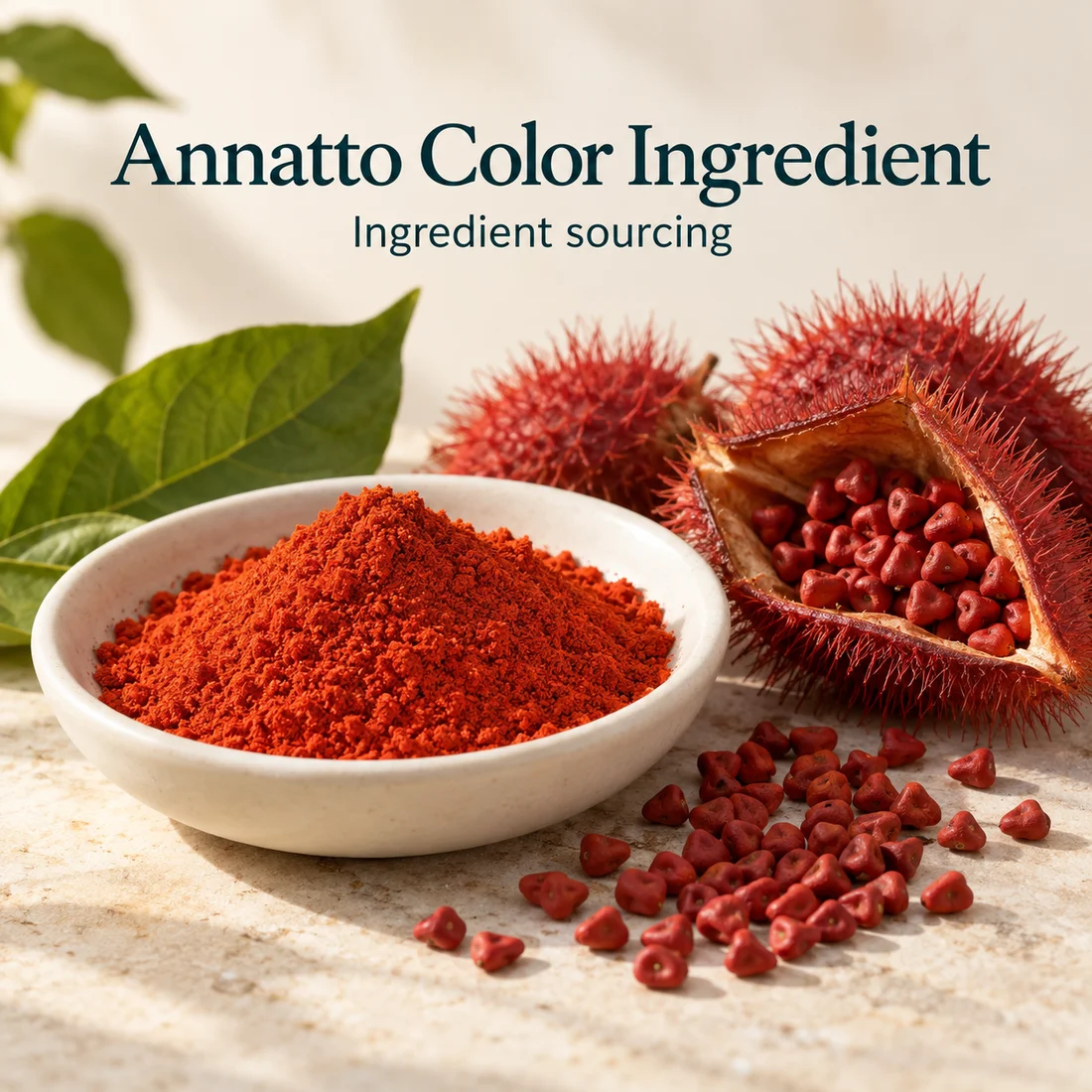 Annatto Color Ingredient ingredient sourcing