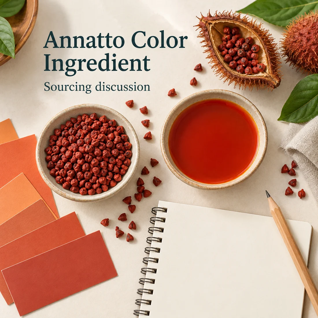 Annatto Color Ingredient sourcing discussion