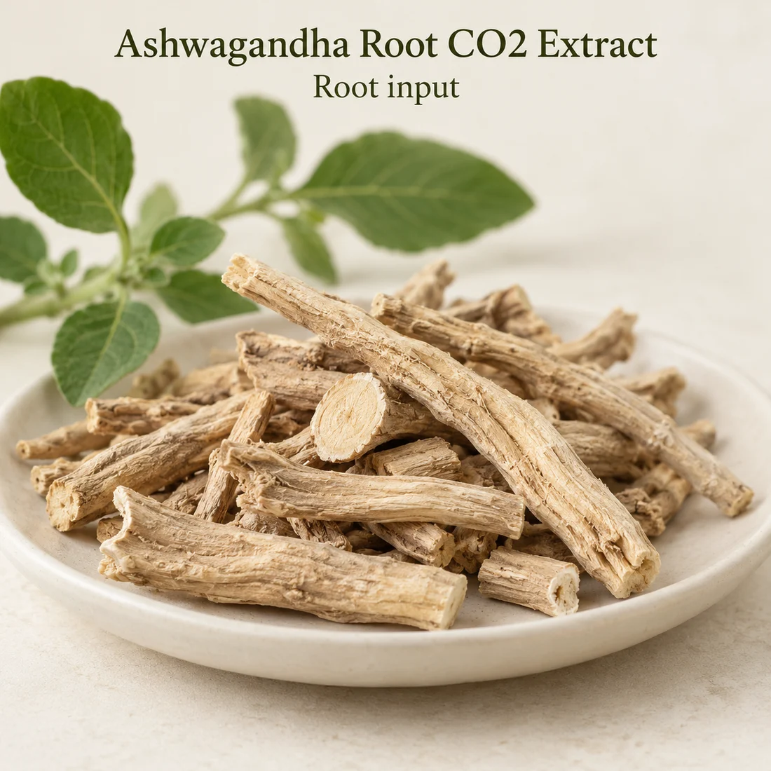 Ashwagandha root source for CO2 extract sourcing