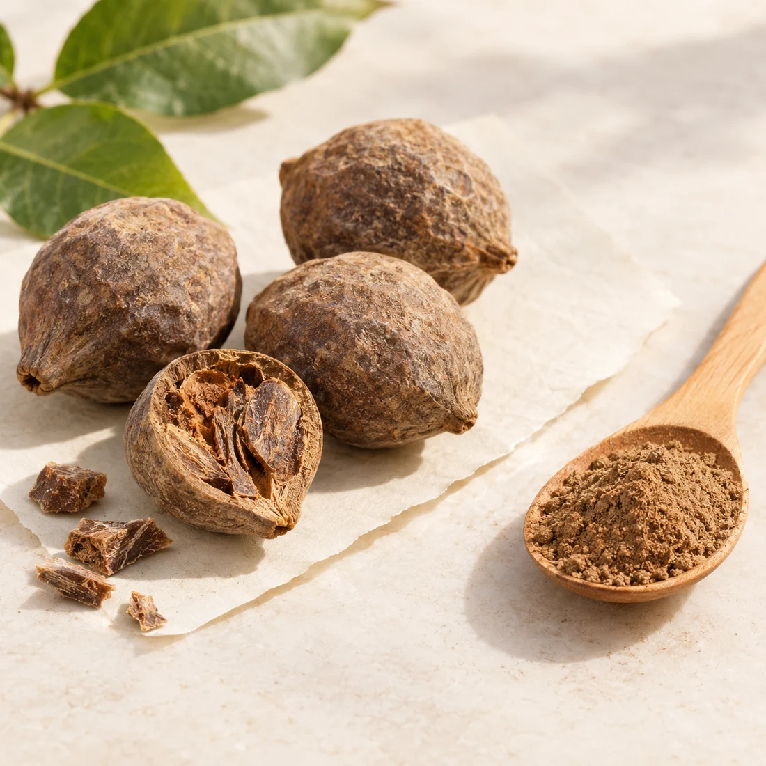 Bibhitaki fruit input and preparation context