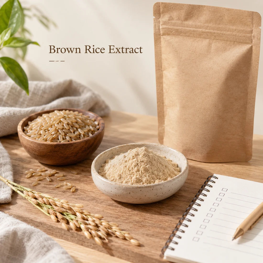 Brown Rice Extract kg-based procurement planning