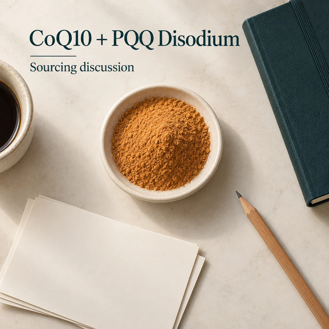 CoQ10–PQQ Disodium Powder Blend sourcing discussion