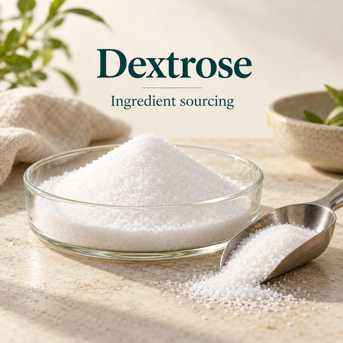 Dextrose ingredient sourcing