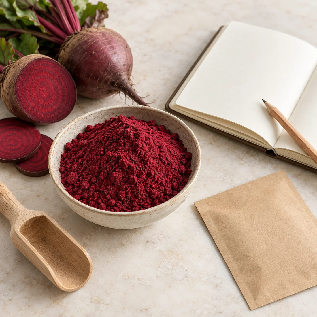 Fermented beet powder purchasing-planning context