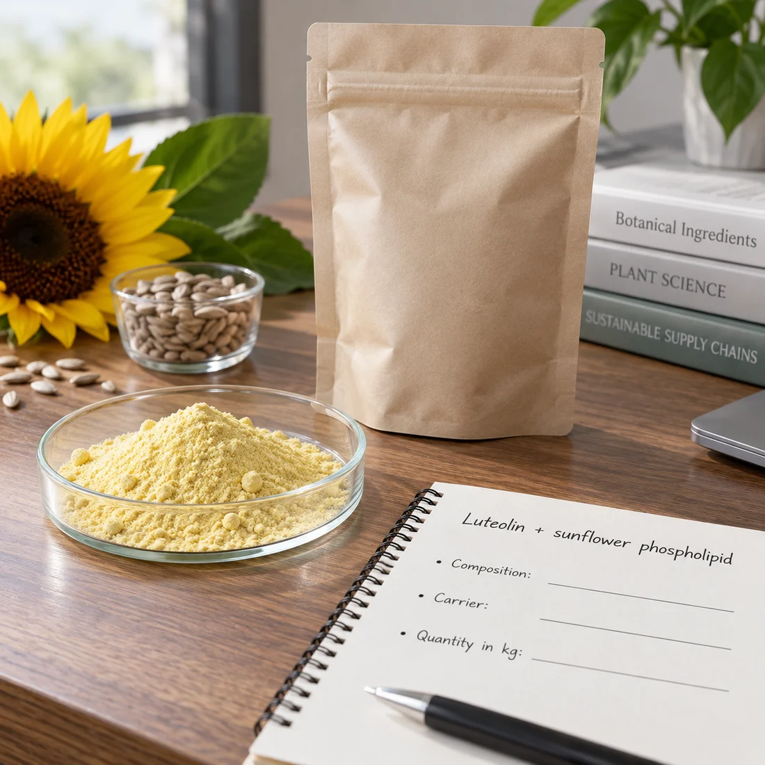 Luteolin–Sunflower Phospholipid Complex ingredient sourcing