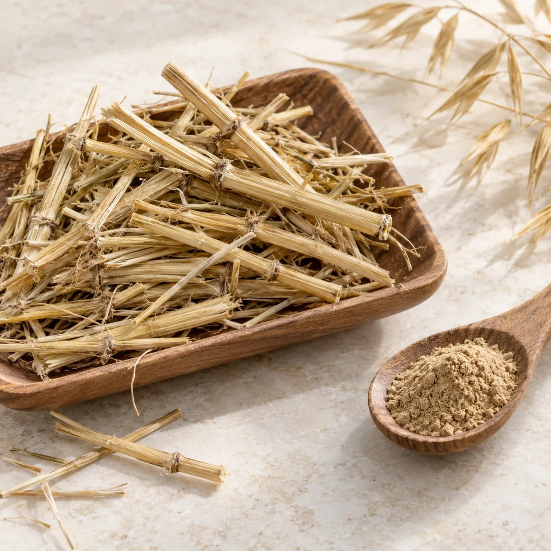 Oat straw plant-part input context