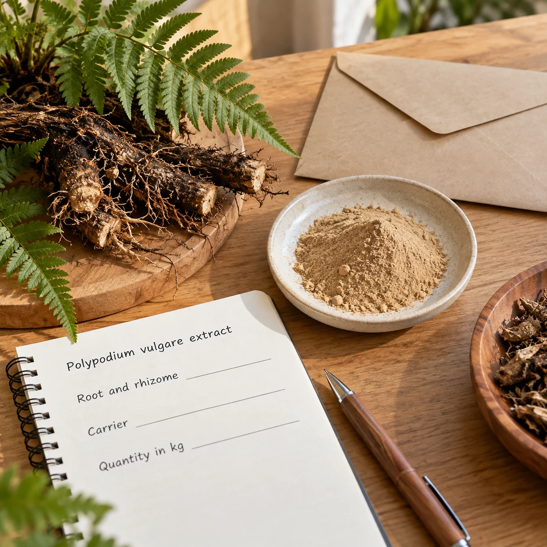 Polypodium Root and Rhizome Extract ingredient sourcing
