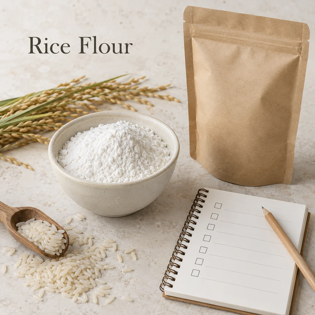 Rice Flour kg-based procurement planning
