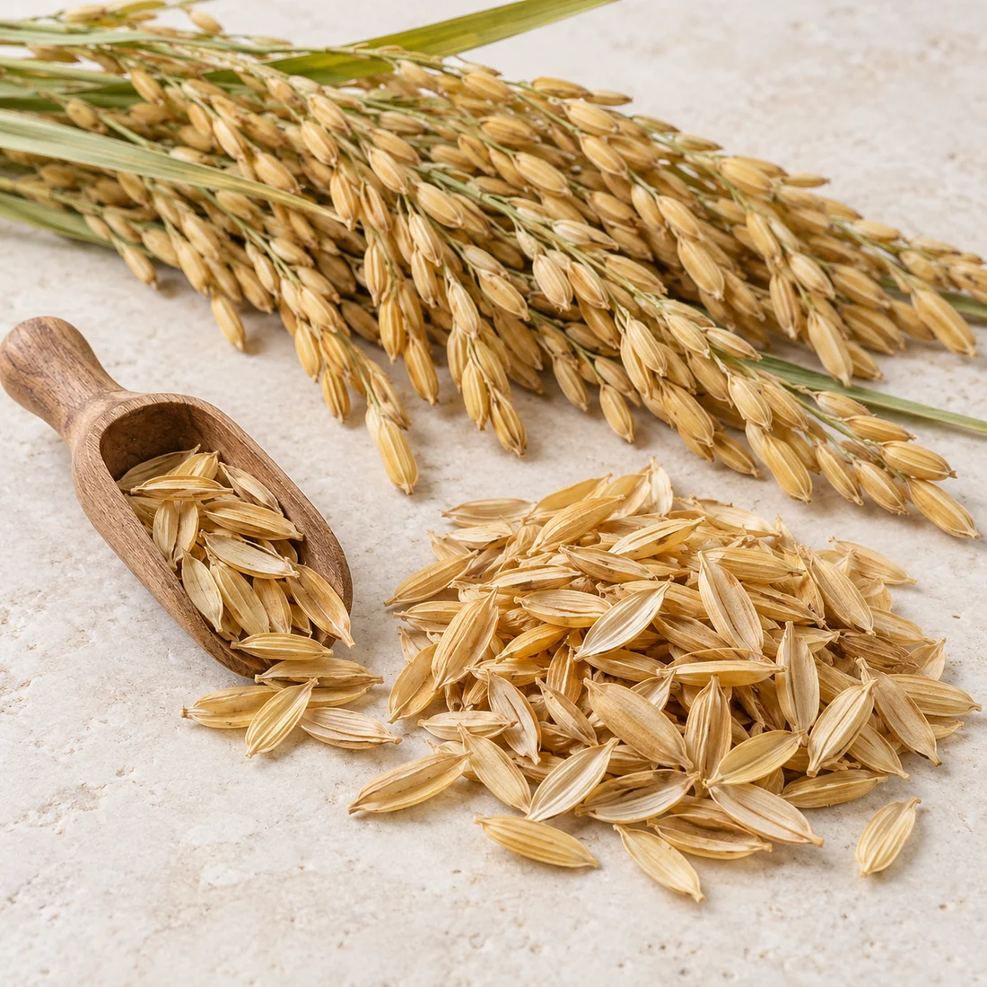 Rice Hulls ingredient form and source context