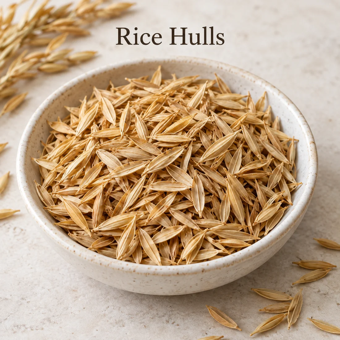 Rice Hulls ingredient marketing presentation