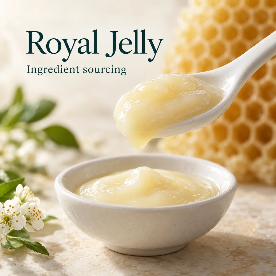 Royal Jelly ingredient identity marketing presentation