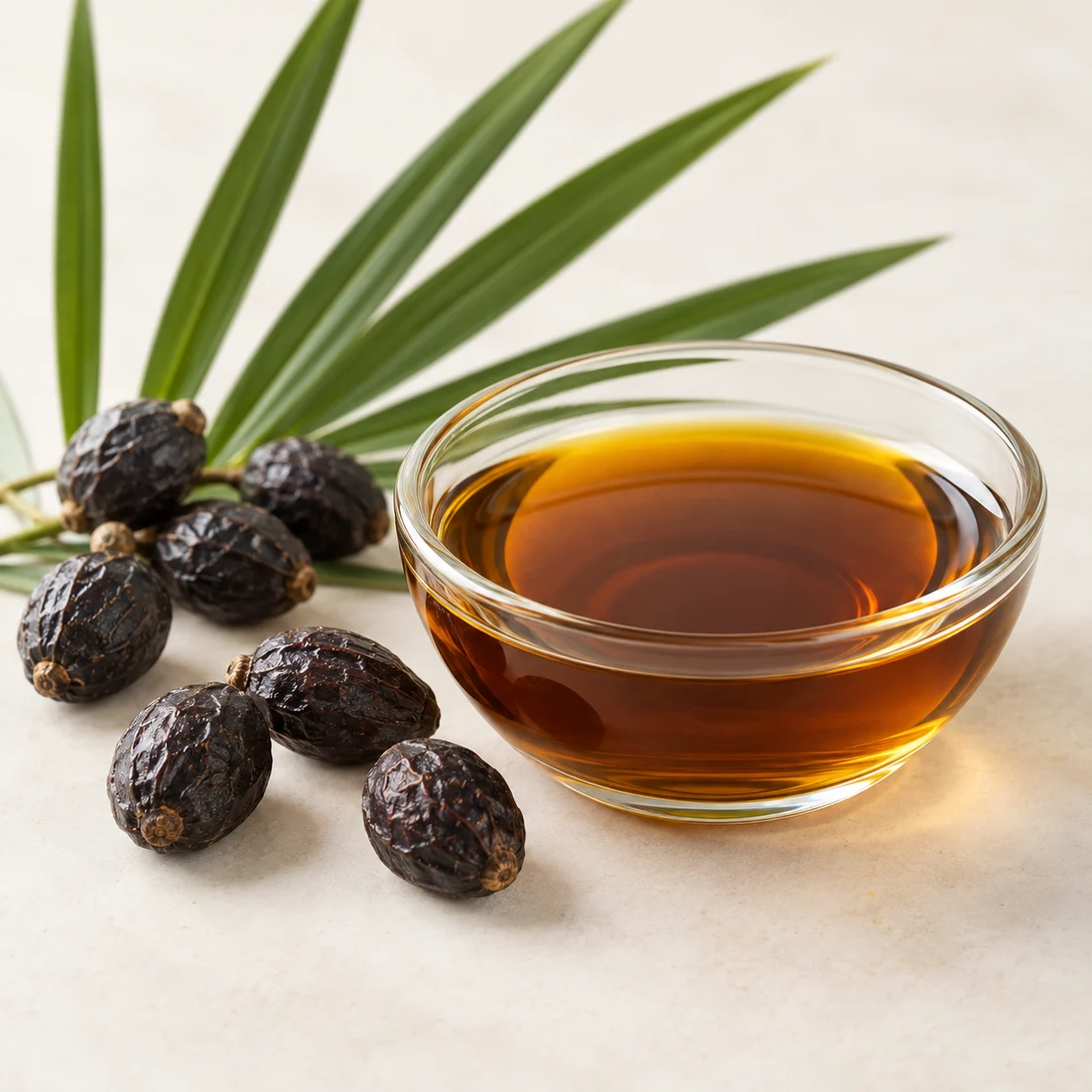 Saw palmetto oil extract ingredient context