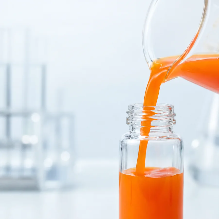 Liquid-formulation sample context for CoQ10 and L-carnitine inputs