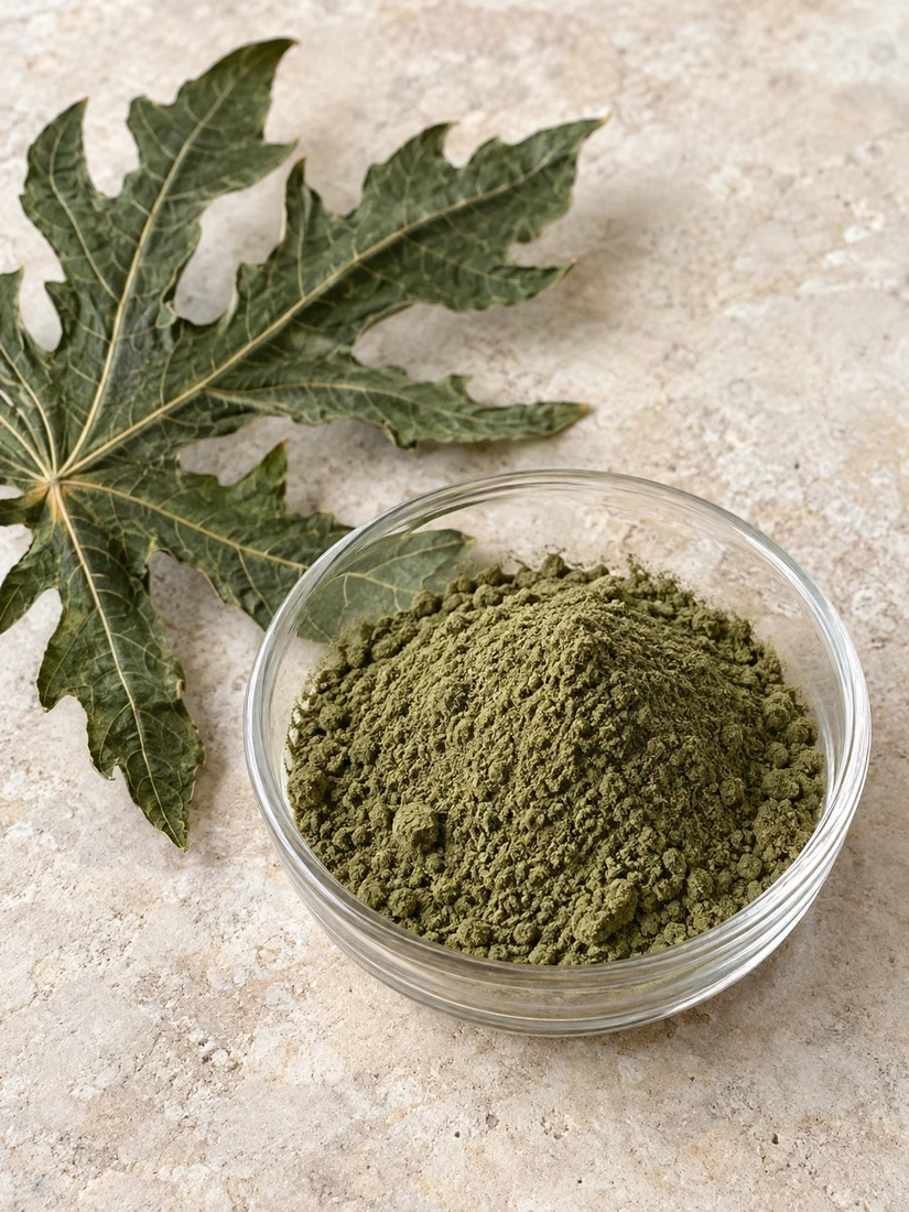 Papaya Leaf Powder ingredient sourcing