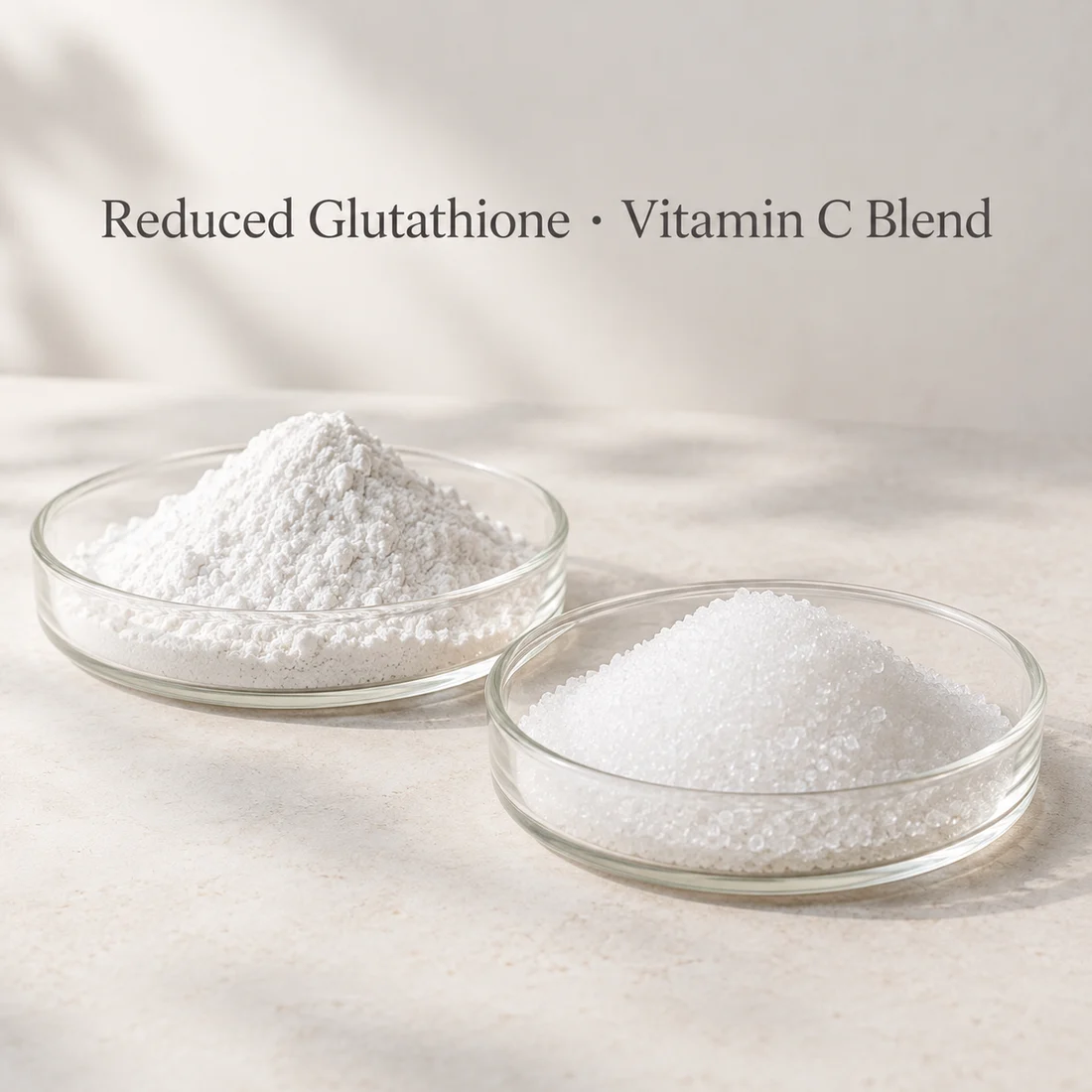 Reduced Glutathione–Vitamin C Blend ingredient sourcing