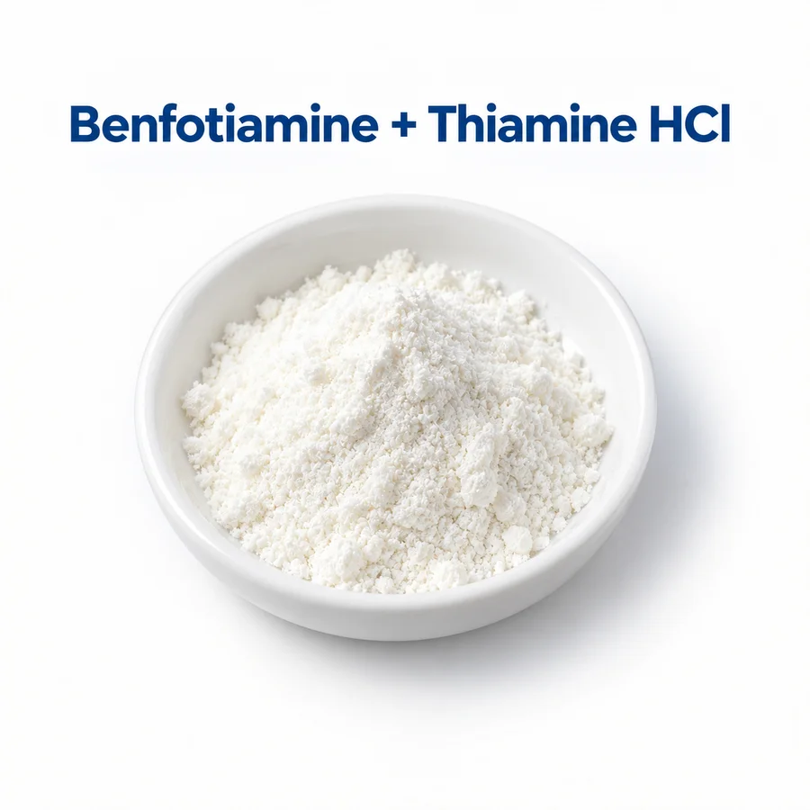 Benfotiamine–Thiamine Hydrochloride Blend ingredient sourcing