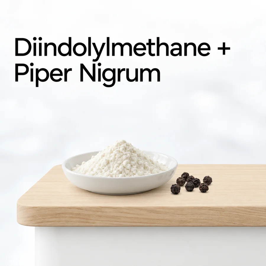 Diindolylmethane–Piper Nigrum Blend ingredient input
