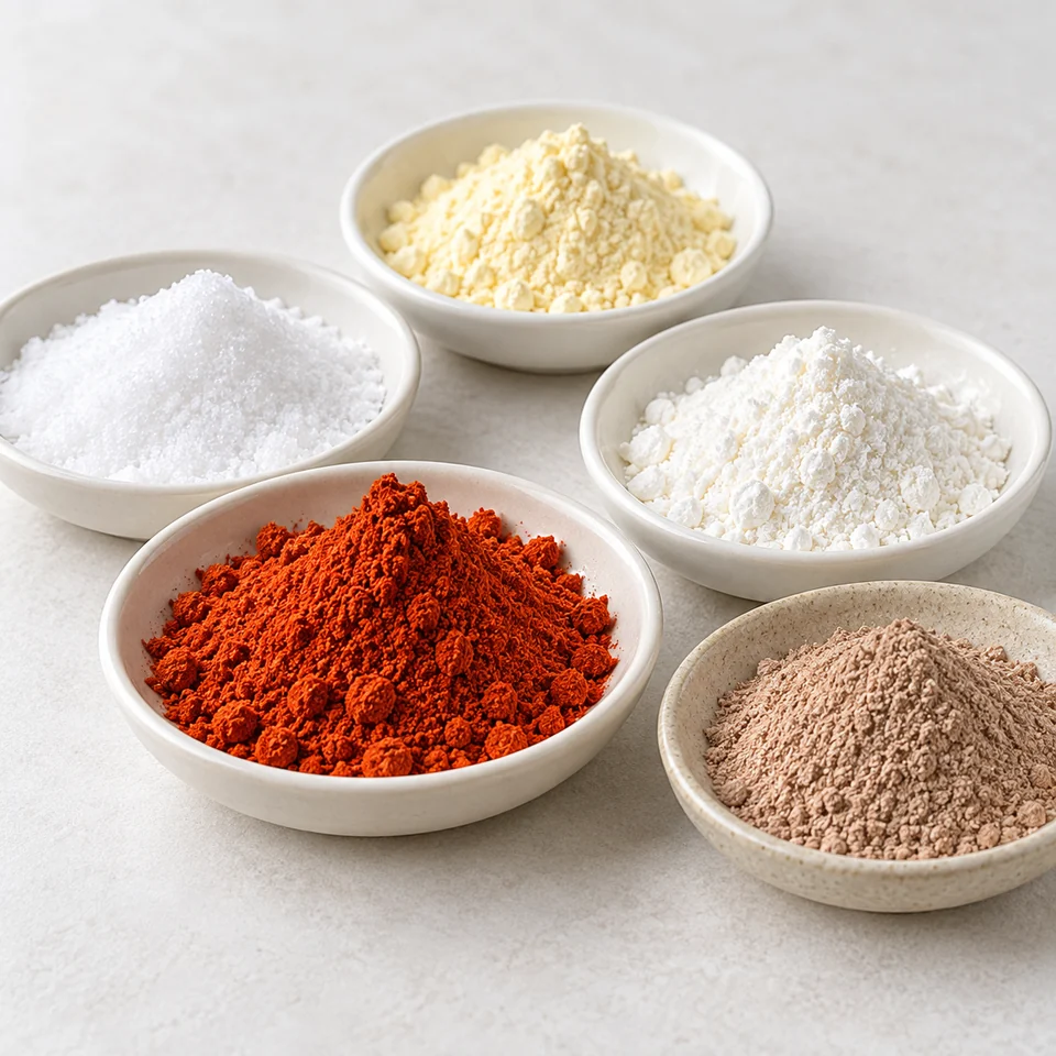Vitamin C–E–Niacinamide–Astaxanthin–Grape Seed Blend ingredient input materials