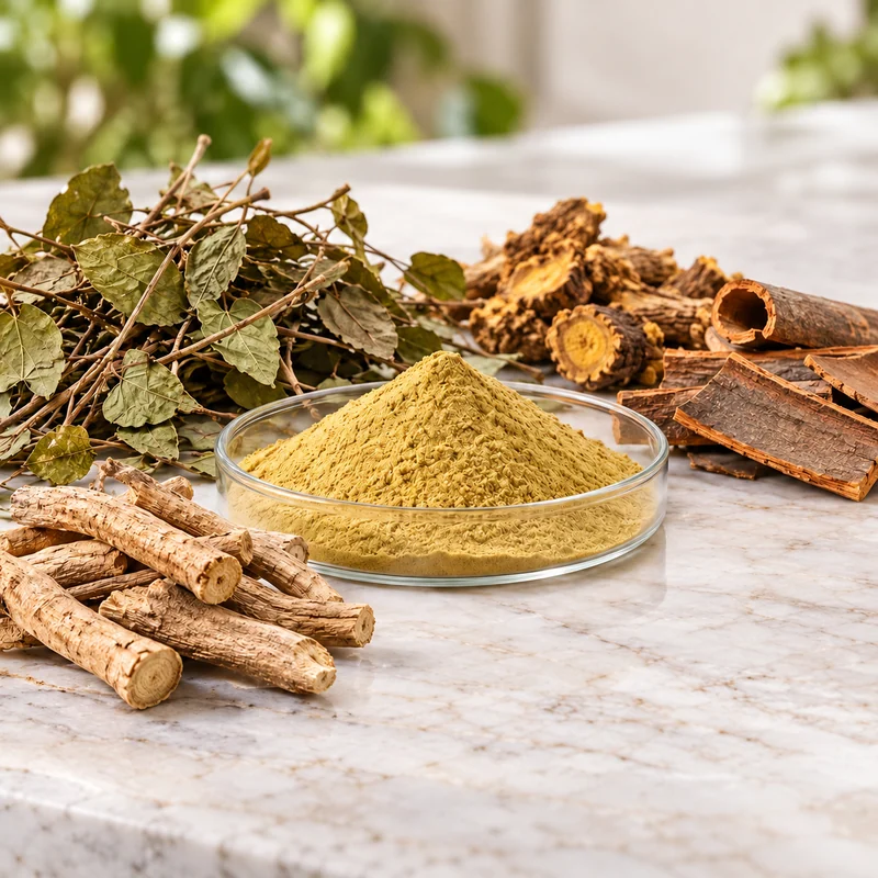 Ingredient sample presentation for Ashwagandha–Rhodiola–Nutrient–Magnolia–Epimedium Blend