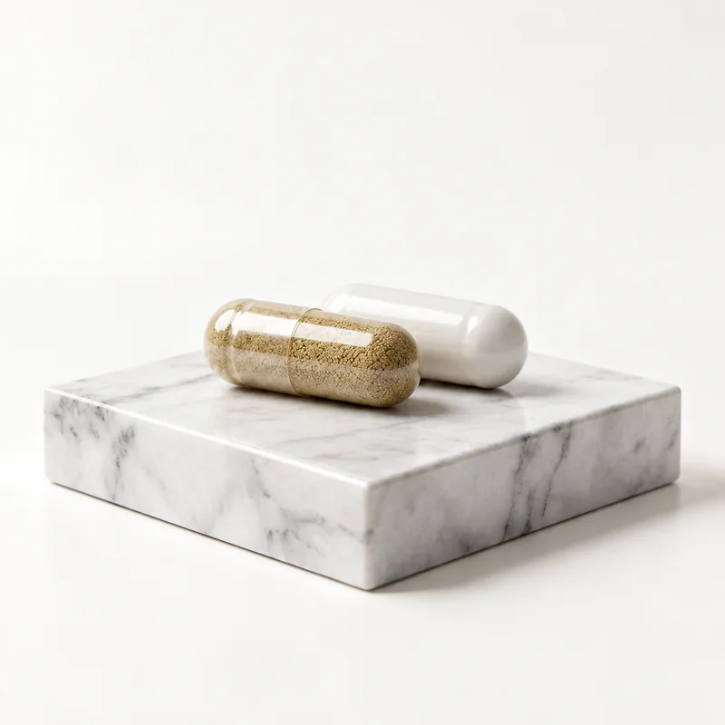 Downstream capsule form for formulation discussion