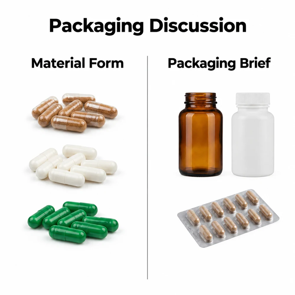 Carotenoid–Botanical–Nutrient Ingredient Blend - sample and packaging purchasing discussion