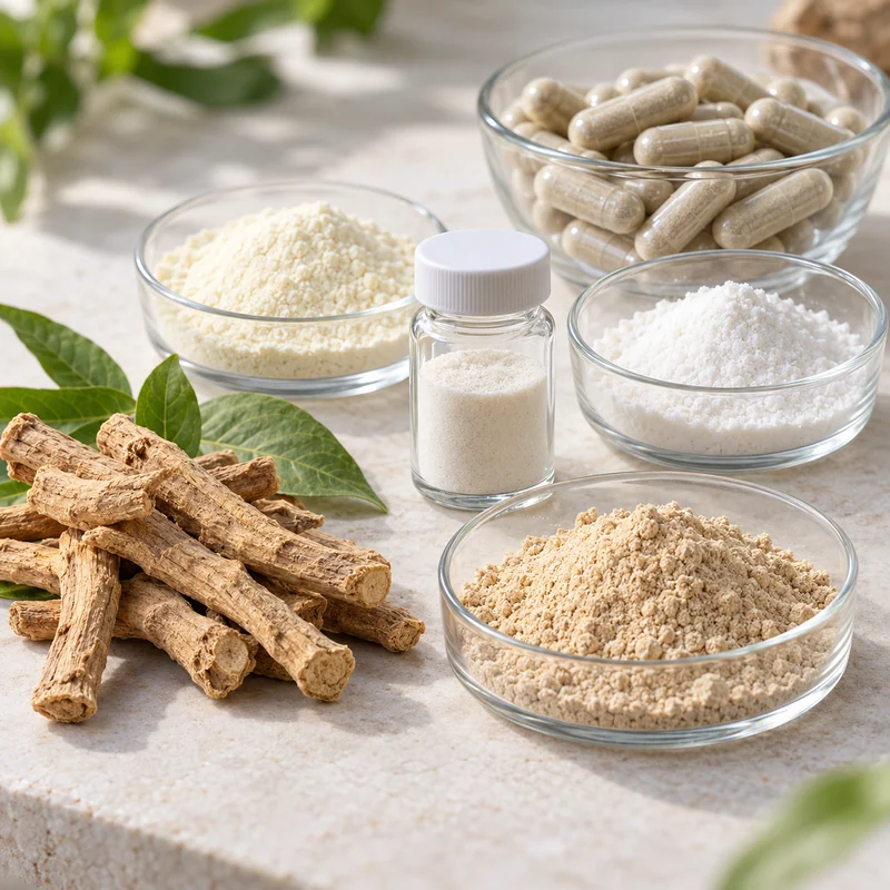 Named ingredient input discussion for Five-Culture–Vitamin–Mineral–Ashwagandha Blend