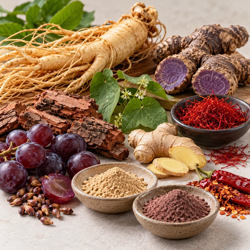 Named ingredient input discussion for Ginseng–Black Ginger–Polyphenol Botanical Blend