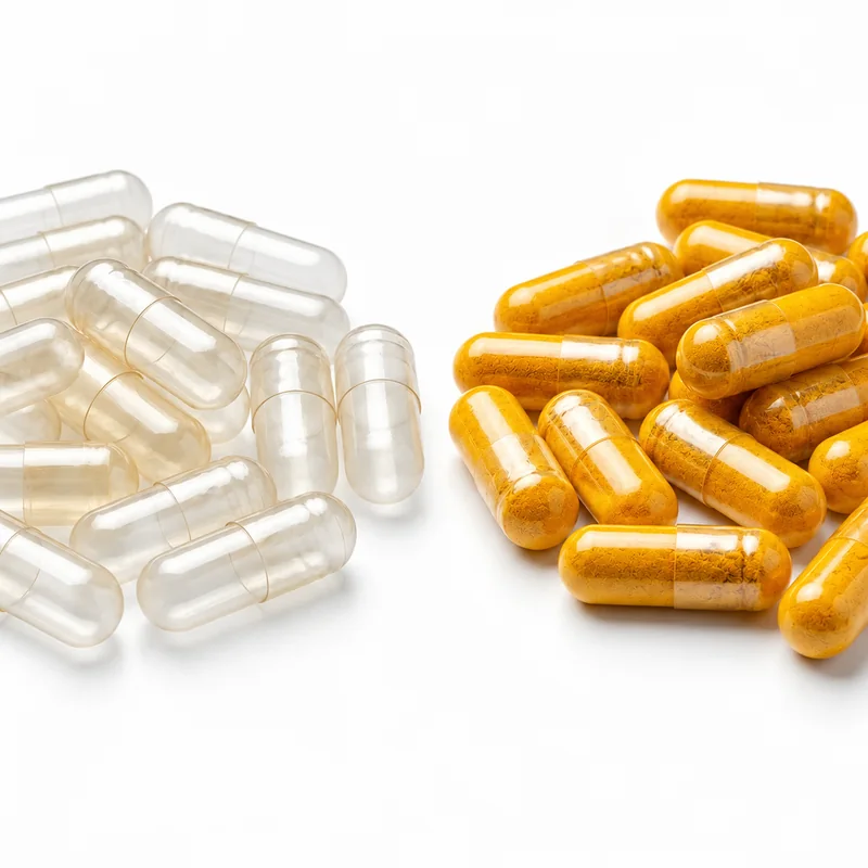 Downstream capsule form for formulation discussion
