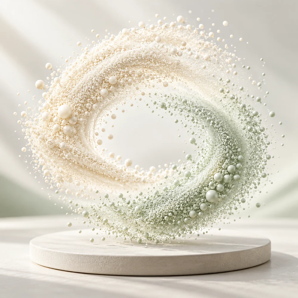 L. acidophilus and B. lactis Culture Blend ingredient composition concept