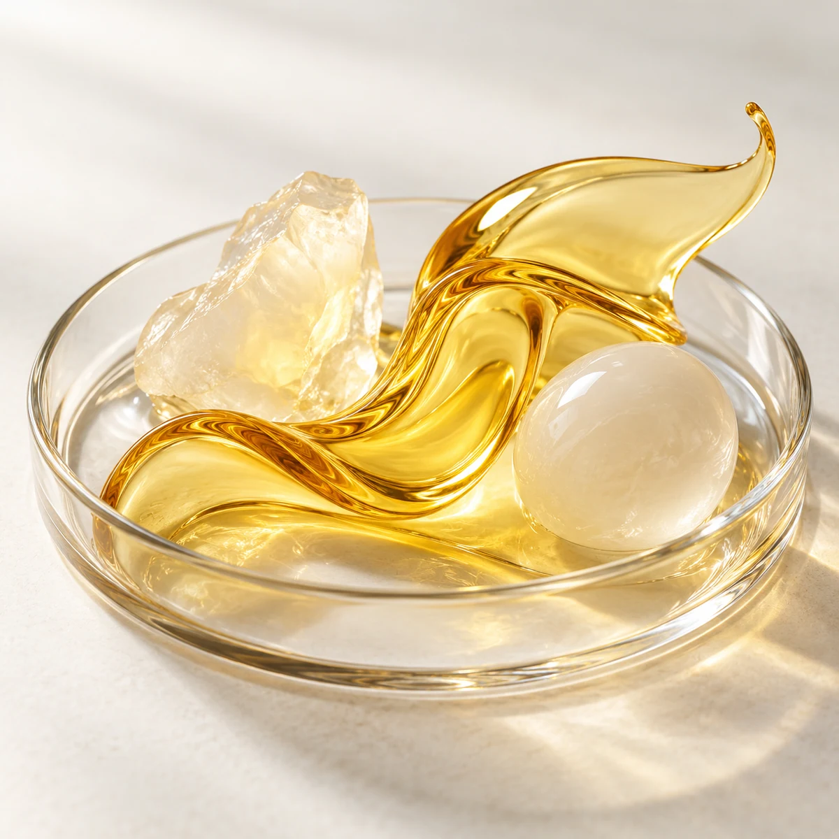 Cholecalciferol–Menaquinone-7 Olive Oil Preparation conceptual ingredient-material arrangement