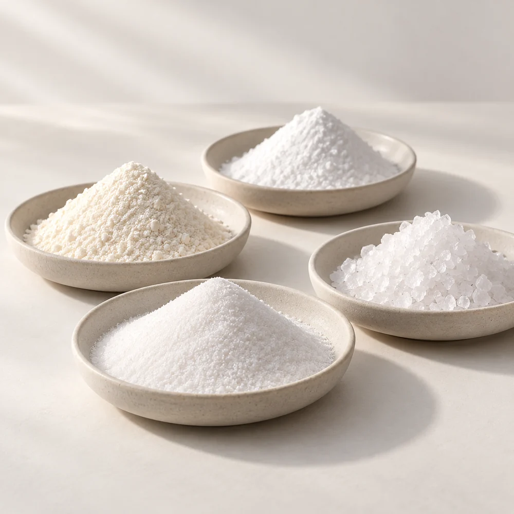 Fructose–Maltodextrin–Sodium Citrate–Sea Salt Preparation ingredient composition concept