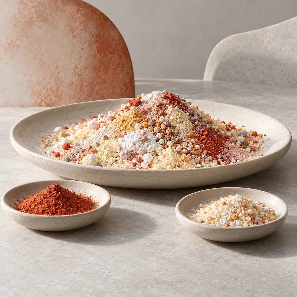 Vitamin–Mineral–Lycopene Ingredient Blend ingredient composition concept