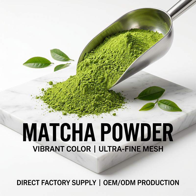 Matcha powder ingredient option