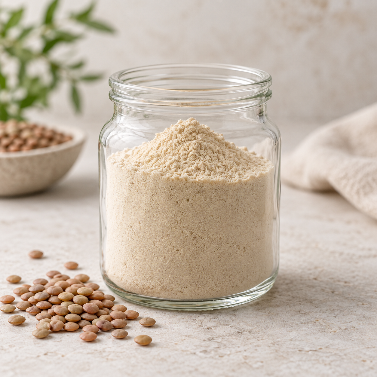 Lentil Protein Hydrolysate ingredient sourcing presentation