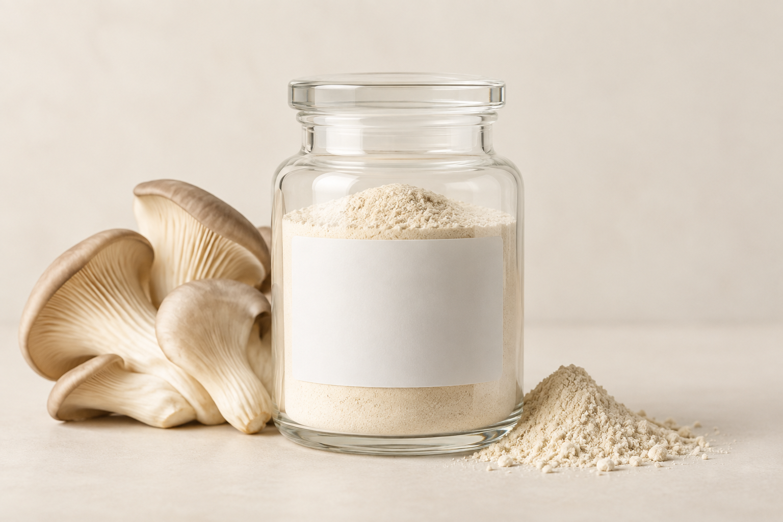 Oyster Mushroom Protein Hydrolysate ingredient sourcing presentation