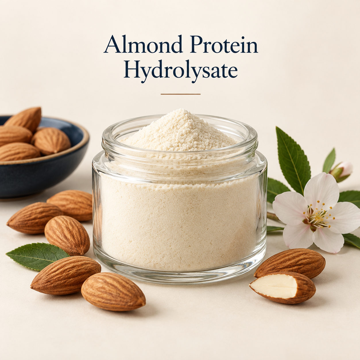 Almond Protein Hydrolysate ingredient sourcing presentation