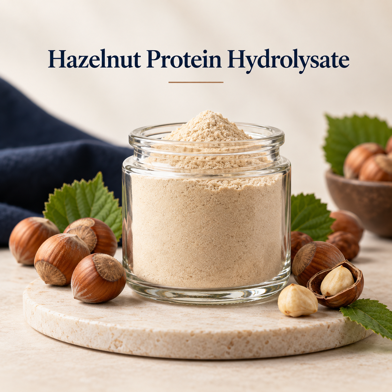 Hazelnut Protein Hydrolysate ingredient sourcing presentation