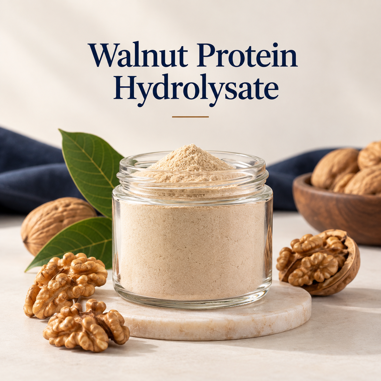 Walnut Protein Hydrolysate ingredient sourcing presentation