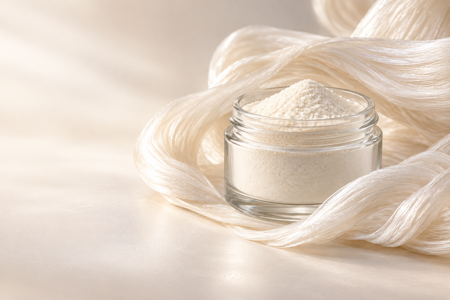 Hydrolyzed Silk cosmetic ingredient sourcing presentation