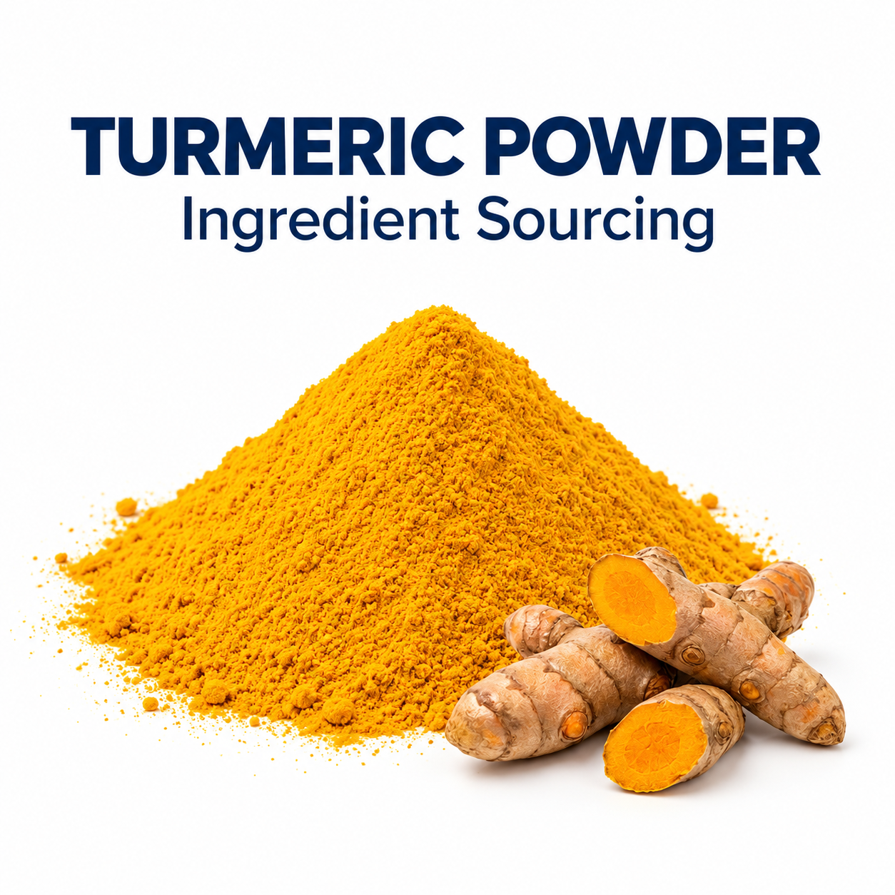 Turmeric Powder ingredient sourcing visual