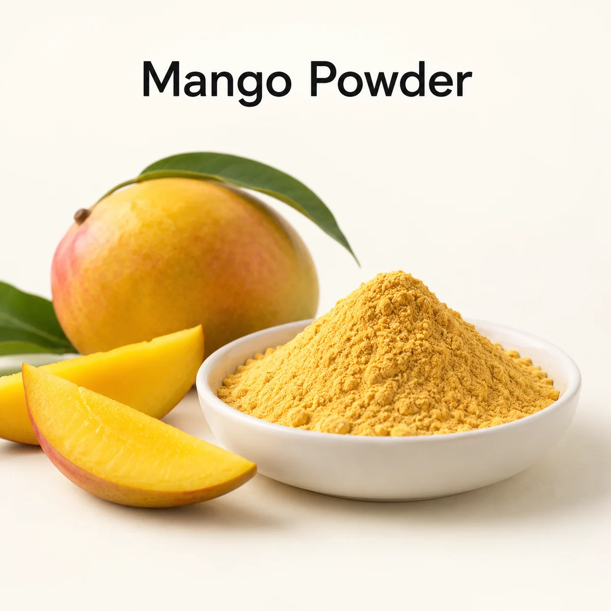Mango Powder ingredient sourcing visual