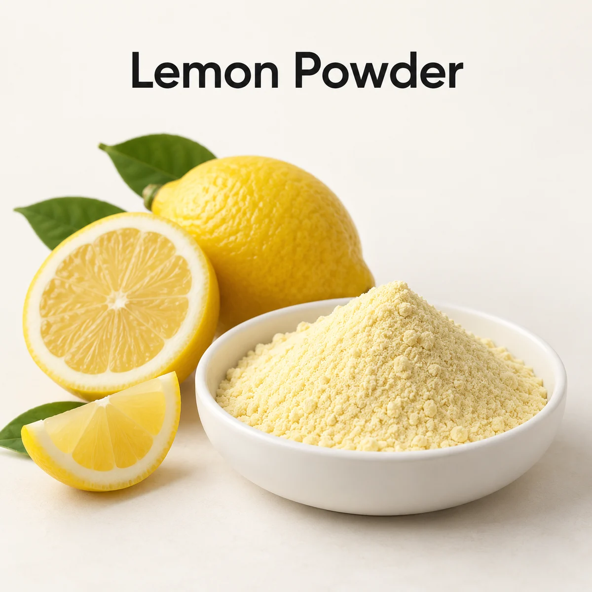 Lemon Powder ingredient sourcing visual