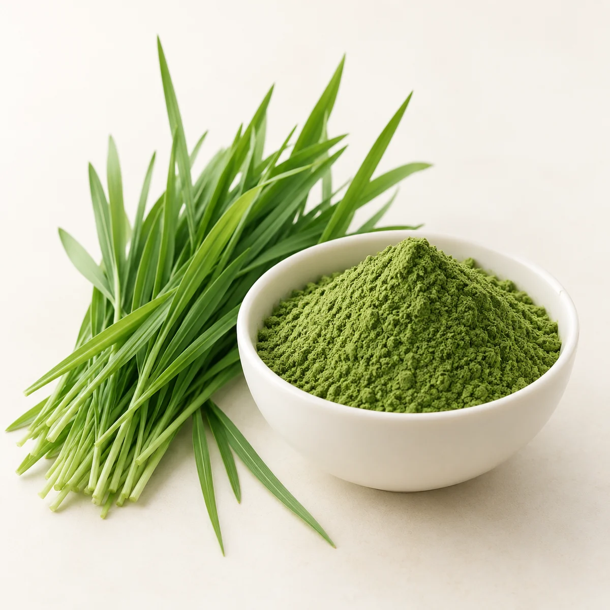 Oat Grass Powder ingredient sourcing visual