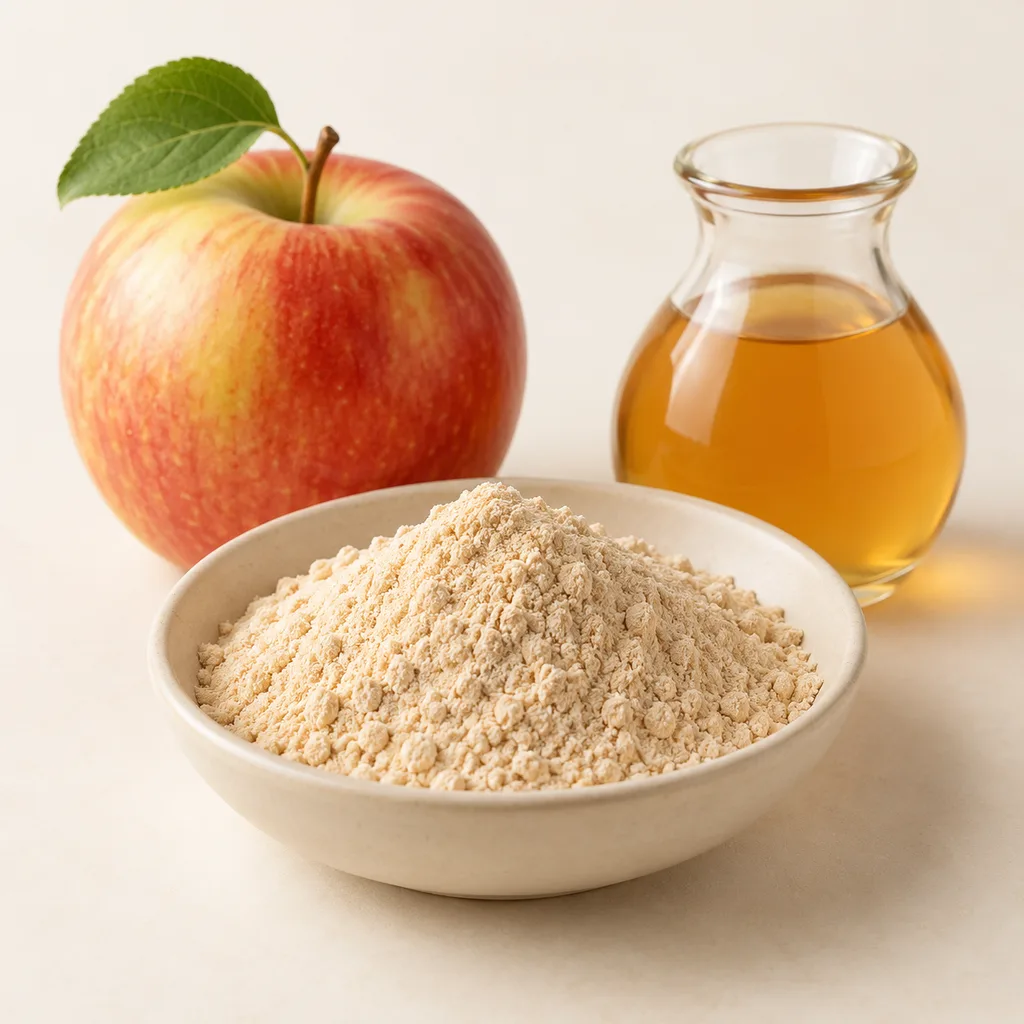 Apple Cider Vinegar Powder ingredient sourcing presentation