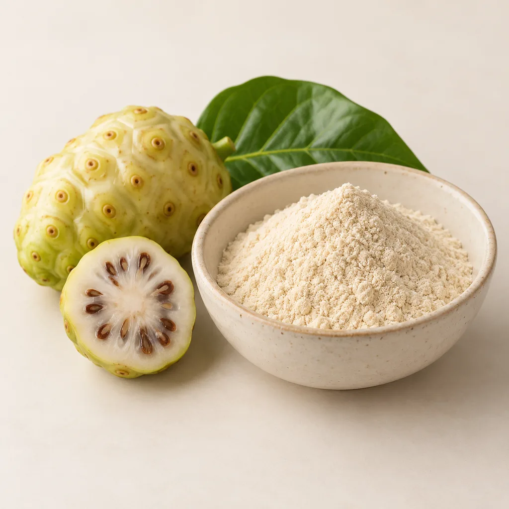 Noni Fruit Powder ingredient sourcing presentation