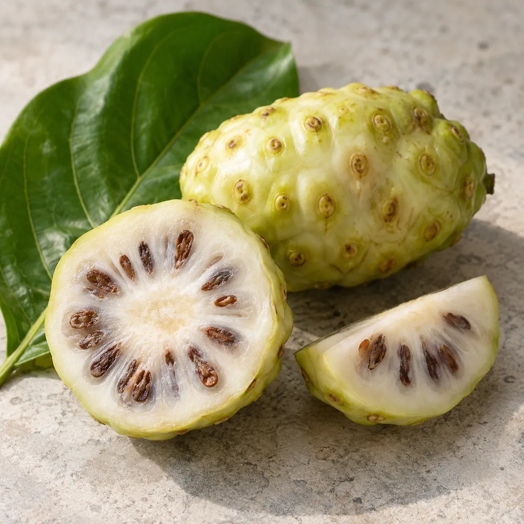 Noni Fruit Powder source material concept