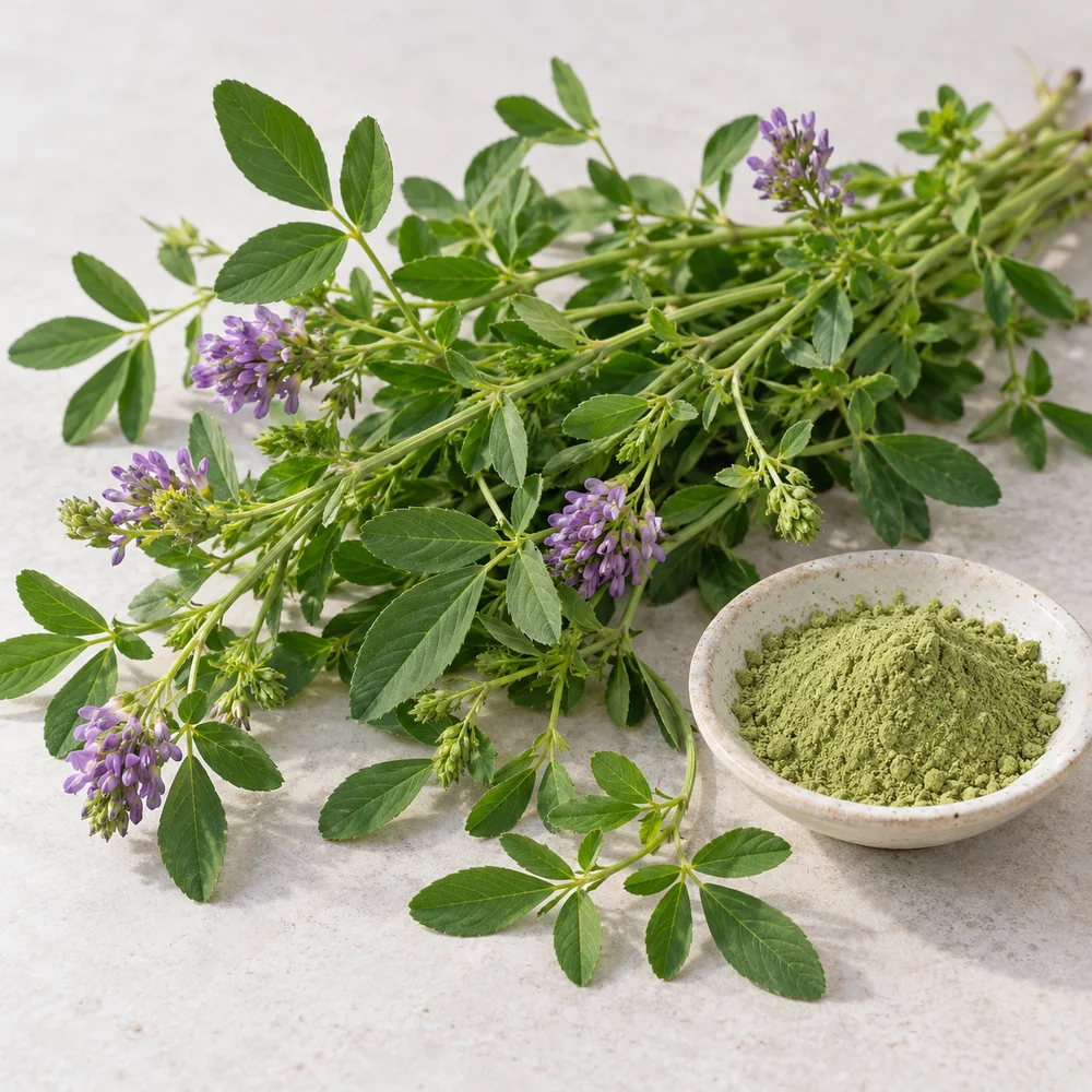 Alfalfa Powder botanical source context