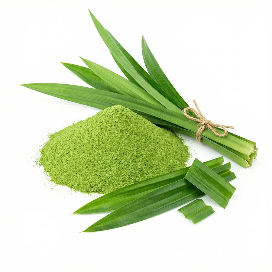 Pandan Leaf Extract raw ingredient presentation