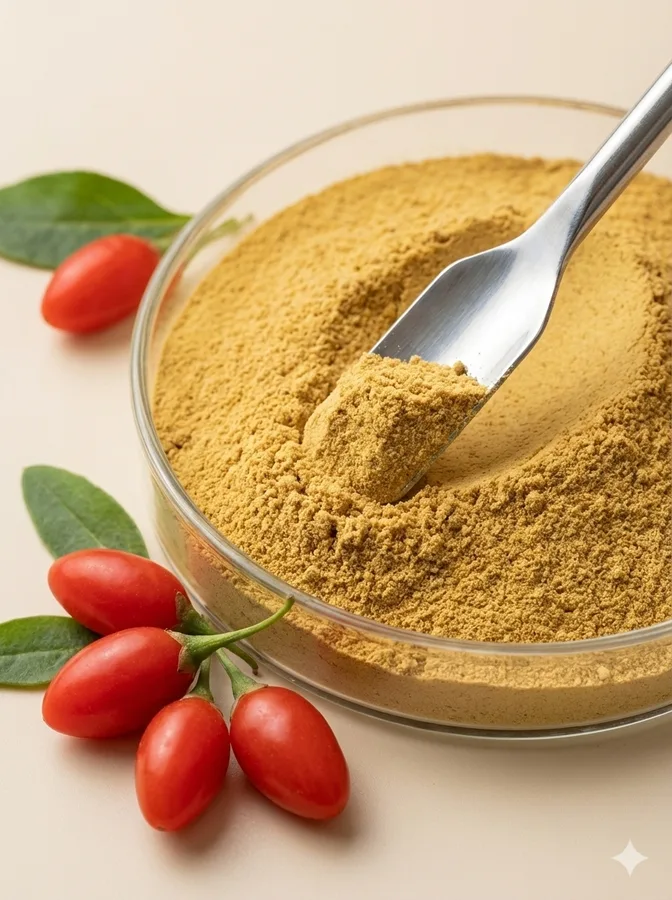 Goji Extract raw-material presentation