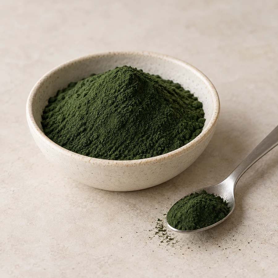 Chlorella Powder raw-material presentation